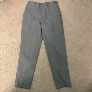 Uniqlo women’s grey houndstooth ankle length pants